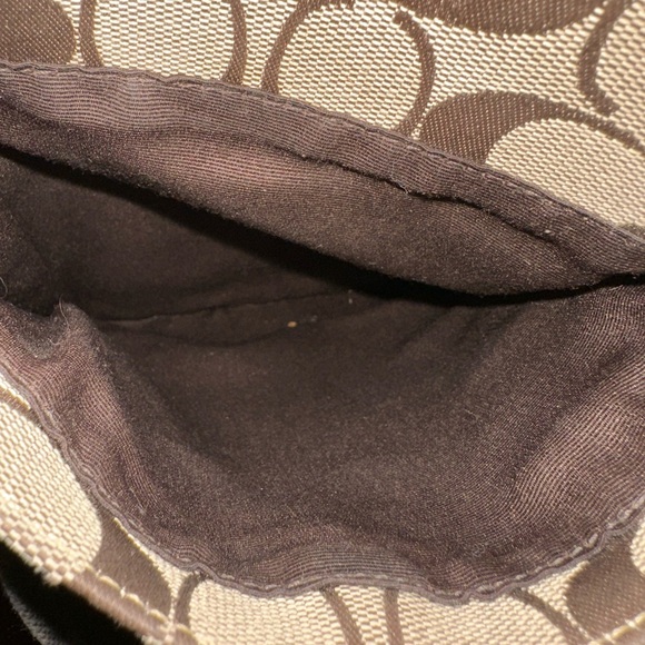 COACH Monogram Canvas Crossbody Bag - Picture 10 of 13